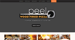 Desktop Screenshot of peelpizza.com